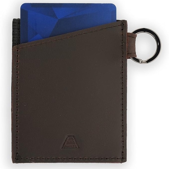 NWT ANDAR The Leo Wallet/Dark Brown - Picture 2 of 7